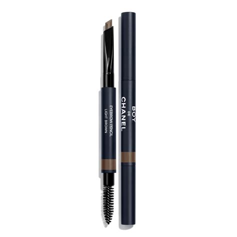 chanel eyebrow pencil light brown|chanel eyebrow pencil review.